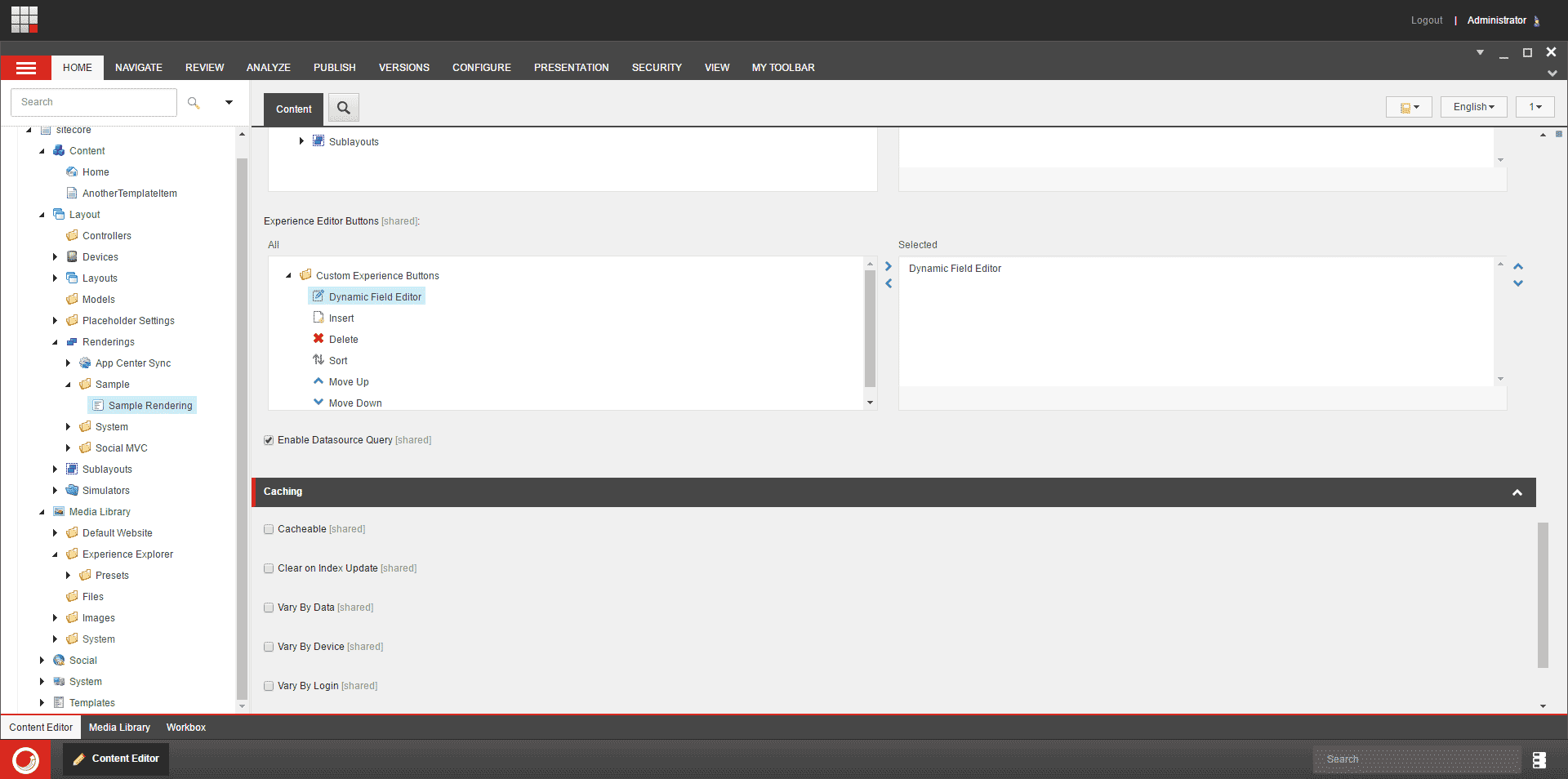 Sitecore Dynamic Field Editor