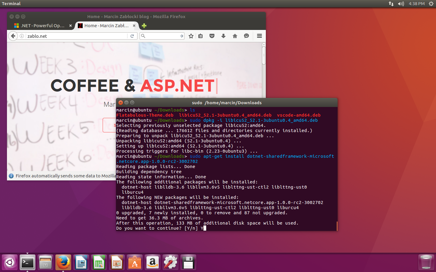 Install .NET Core on Ubuntu 16.04